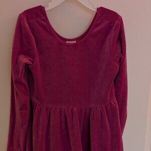 NWT - Hanna Andersson Pink Pocket Dress 120 / Size 6-7Y